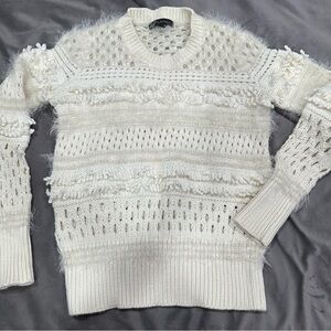 Furry long sleeves sweater Banana Republic